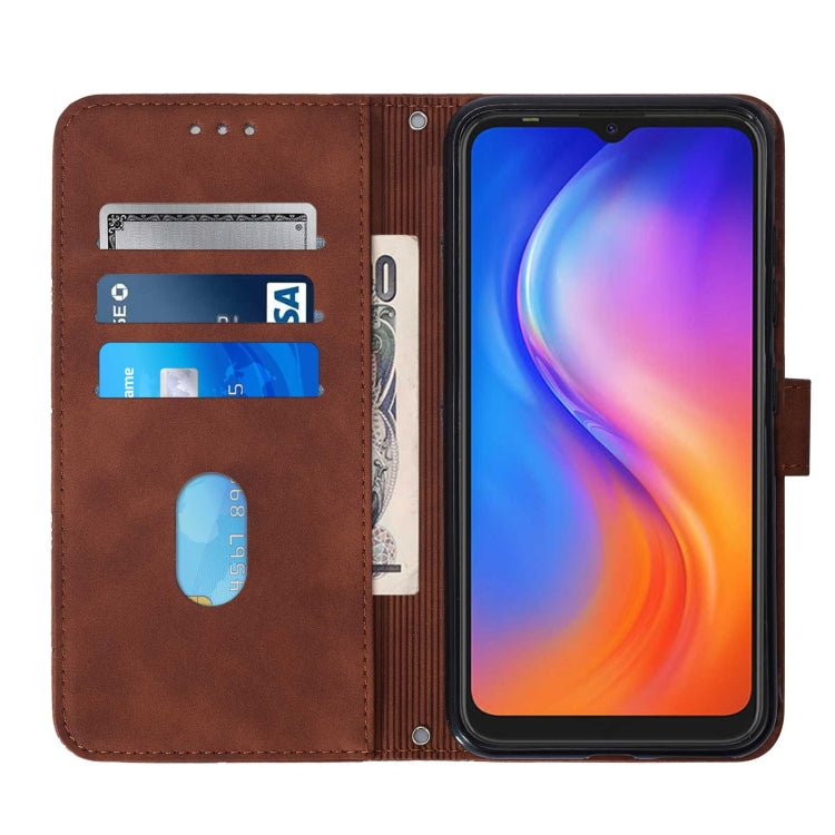 For Tecno Spark 6 Go Crossbody 3D Embossed Flip Leather Phone Case