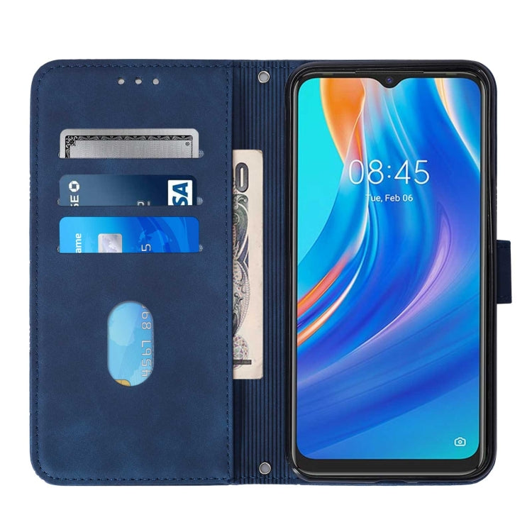 For Tecno Spark 7 Crossbody 3D Embossed Flip Leather Phone Case