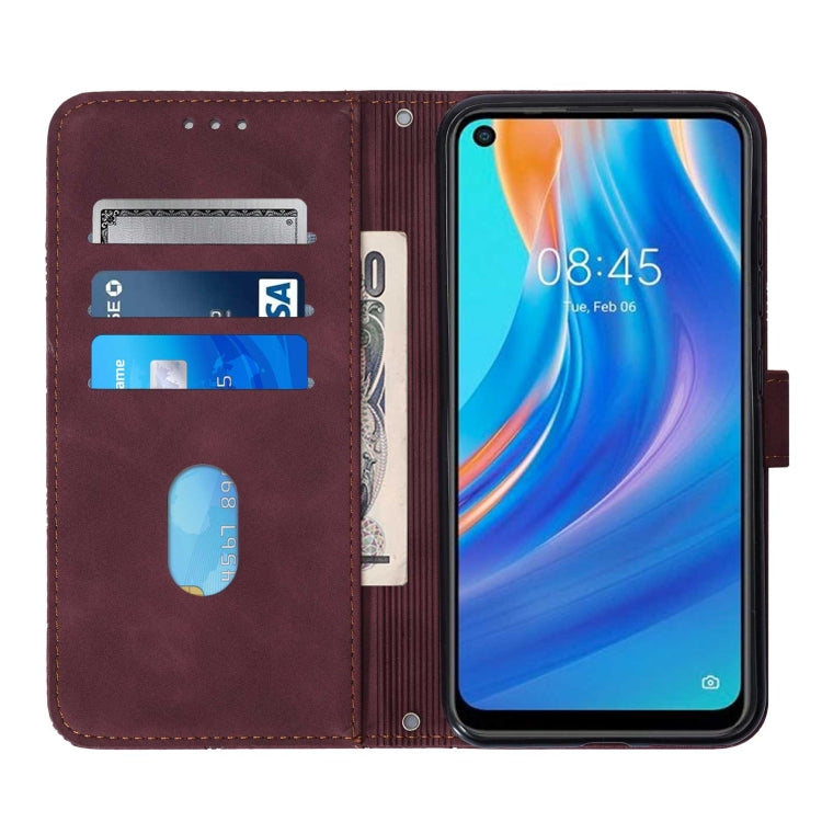 For Tecno Spark 7 Pro Crossbody 3D Embossed Flip Leather Phone Case