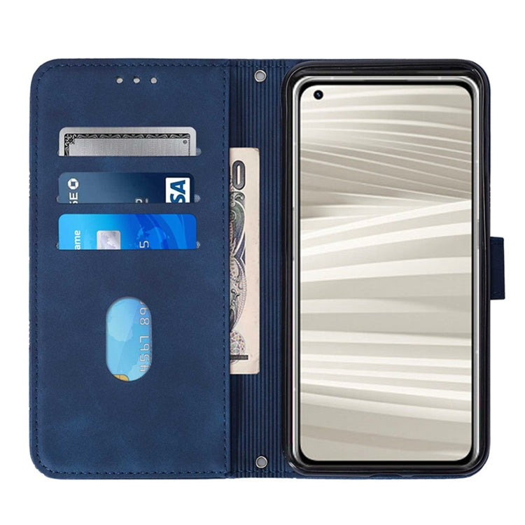 For OPPO Realme GT2 Pro Crossbody 3D Embossed Flip Leather Phone Case
