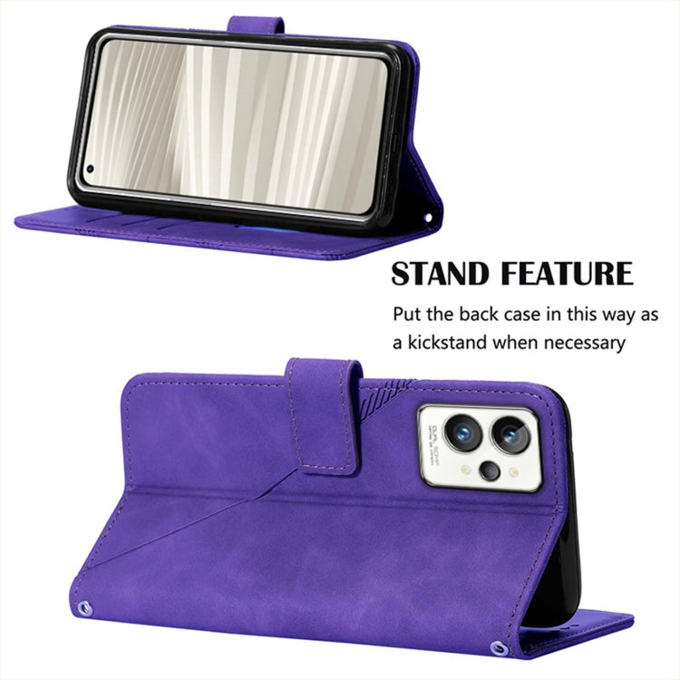 For OPPO Realme GT2 Pro Crossbody 3D Embossed Flip Leather Phone Case