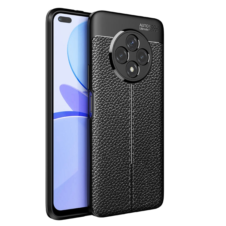 For Huawei U-Magic 50 Plus Litchi Texture TPU Shockproof Case