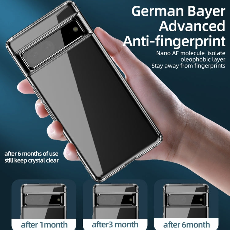 For Google Pixel 7 Crystal PC + TPU Phone Case