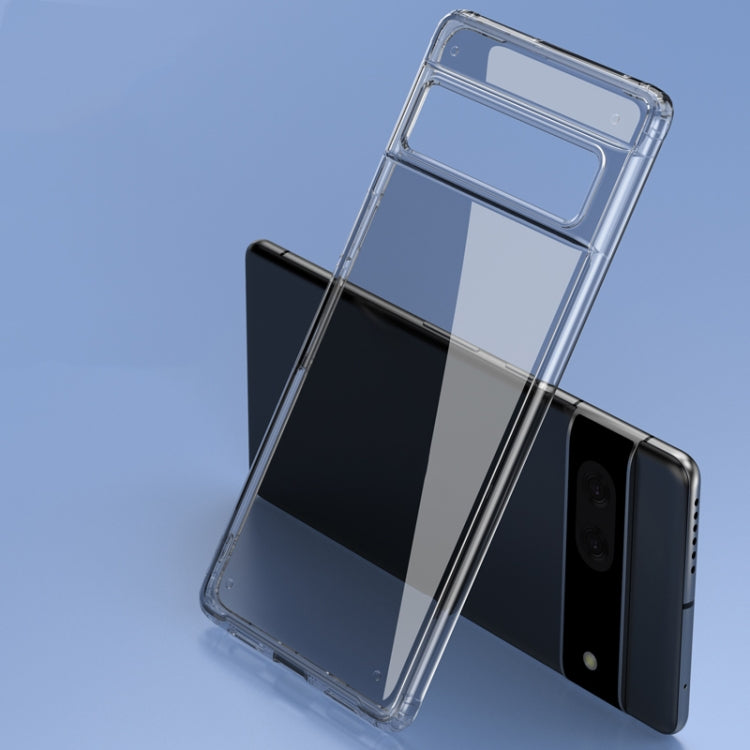 For Google Pixel 7 Crystal PC + TPU Phone Case