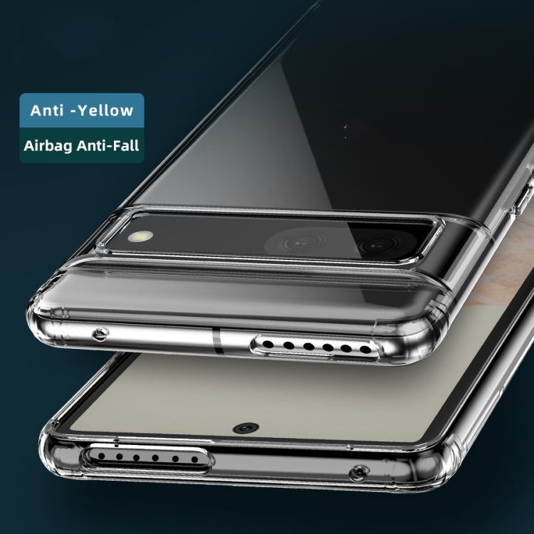 For Google Pixel 7 Crystal PC + TPU Phone Case