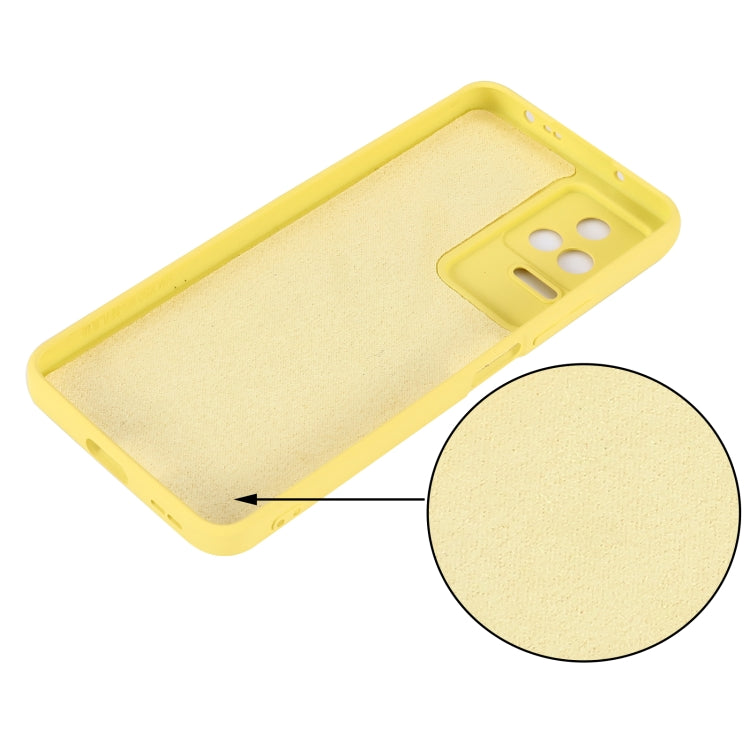 For Xiaomi Redmi K40S Pure Color Liquid Silicone Shockproof Phone Case