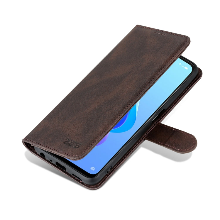 For OPPO A36 4G/A76 4G(Global) AZNS Dream II Skin Feel Horizontal Flip Leather Case