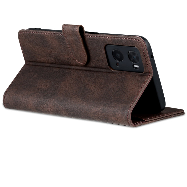 For OPPO A36 4G/A76 4G(Global) AZNS Dream II Skin Feel Horizontal Flip Leather Case