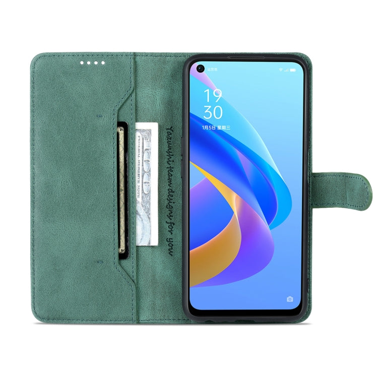 For OPPO A36 4G/A76 4G(Global) AZNS Dream II Skin Feel Horizontal Flip Leather Case