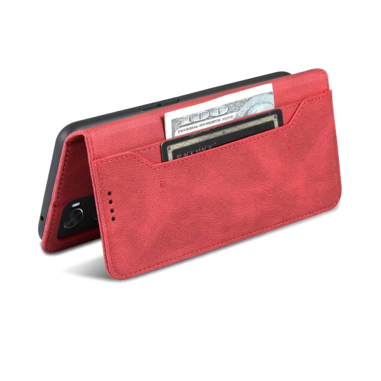 For OPPO A36 4G/A76 4G(Global) AZNS Dream II Skin Feel Horizontal Flip Leather Case