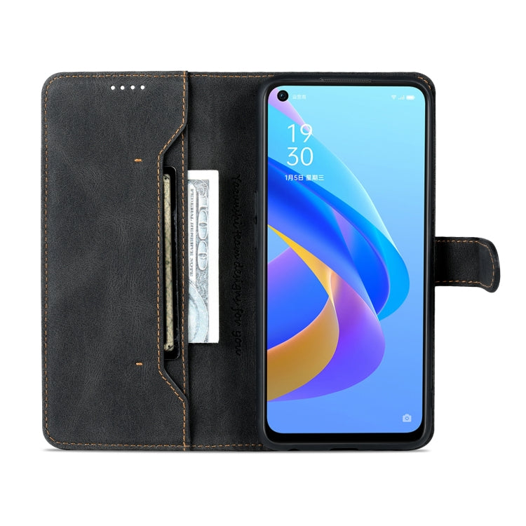 For OPPO A36 4G/A76 4G(Global) AZNS Dream II Skin Feel Horizontal Flip Leather Case
