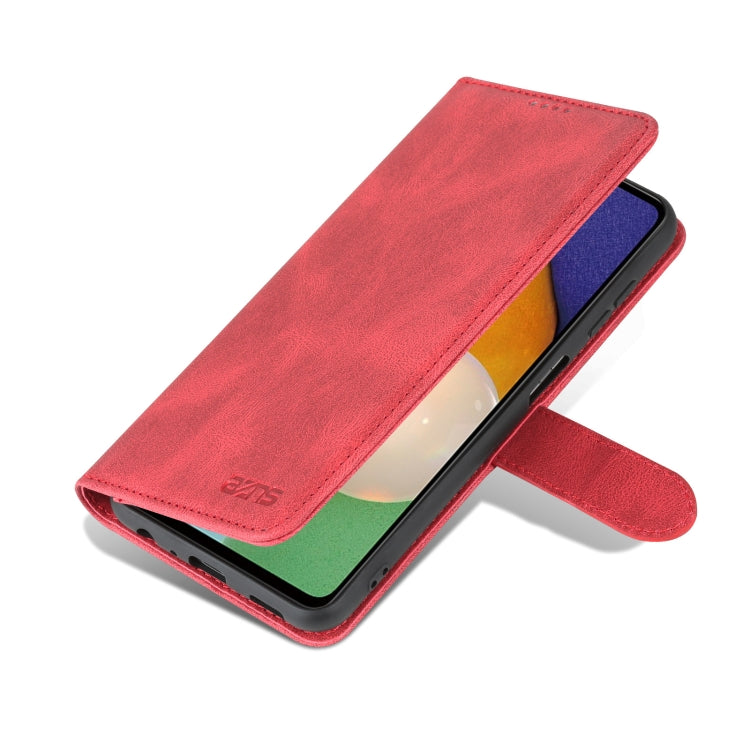For Samsung Galaxy A13 4G AZNS Dream II Skin Feel Horizontal Flip Leather Case