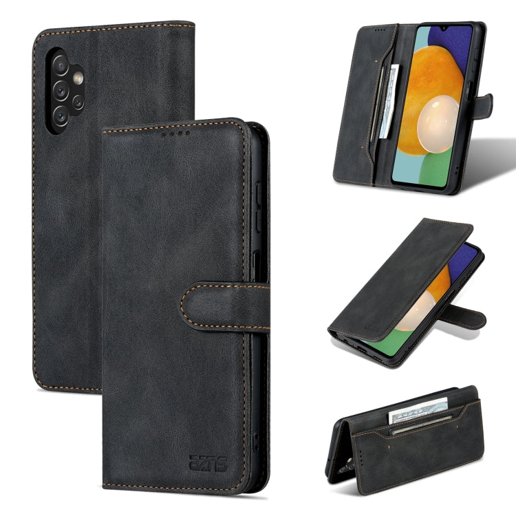 For Samsung Galaxy A13 4G AZNS Dream II Skin Feel Horizontal Flip Leather Case