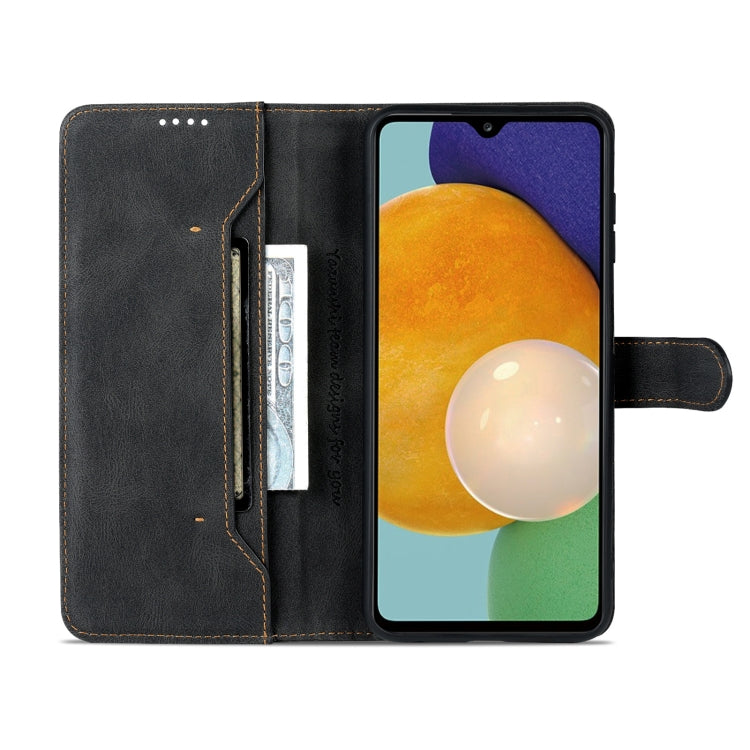 For Samsung Galaxy A13 4G AZNS Dream II Skin Feel Horizontal Flip Leather Case