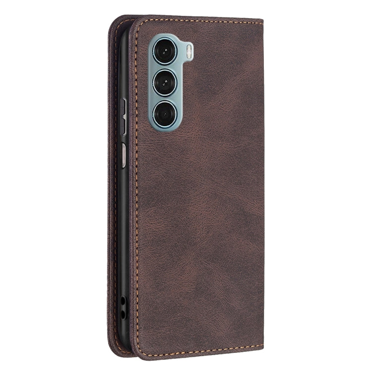 For Motorola Moto G200 5G / Edge S30 5G Magnetic RFID Blocking Anti-Theft Leather Phone Case