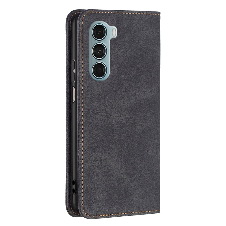 For Motorola Moto G200 5G / Edge S30 5G Magnetic RFID Blocking Anti-Theft Leather Phone Case