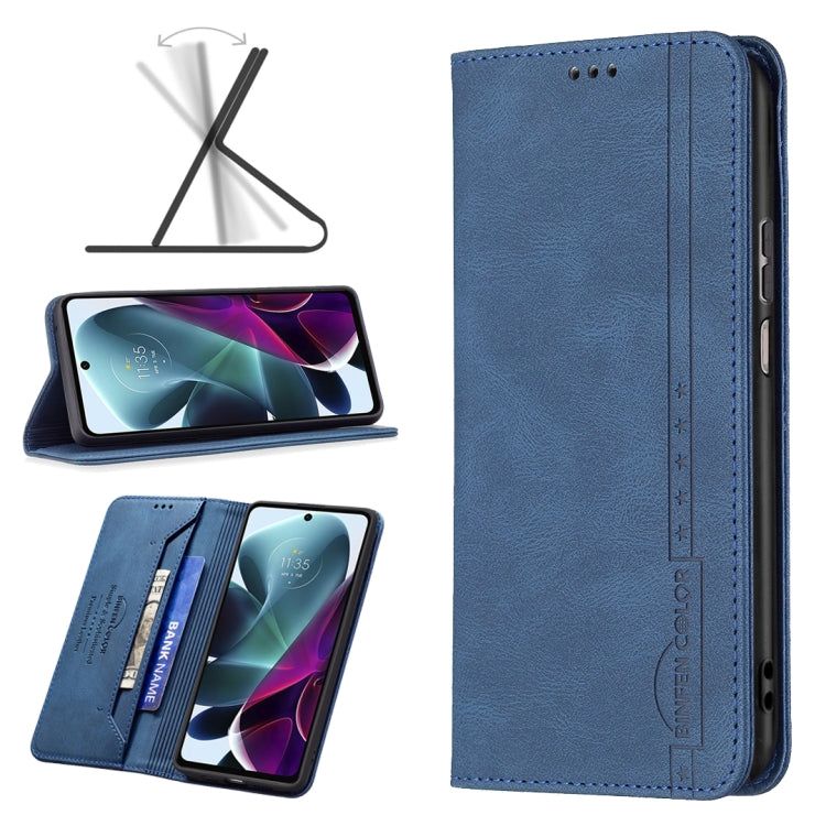 For Motorola Moto G200 5G / Edge S30 5G Magnetic RFID Blocking Anti-Theft Leather Phone Case