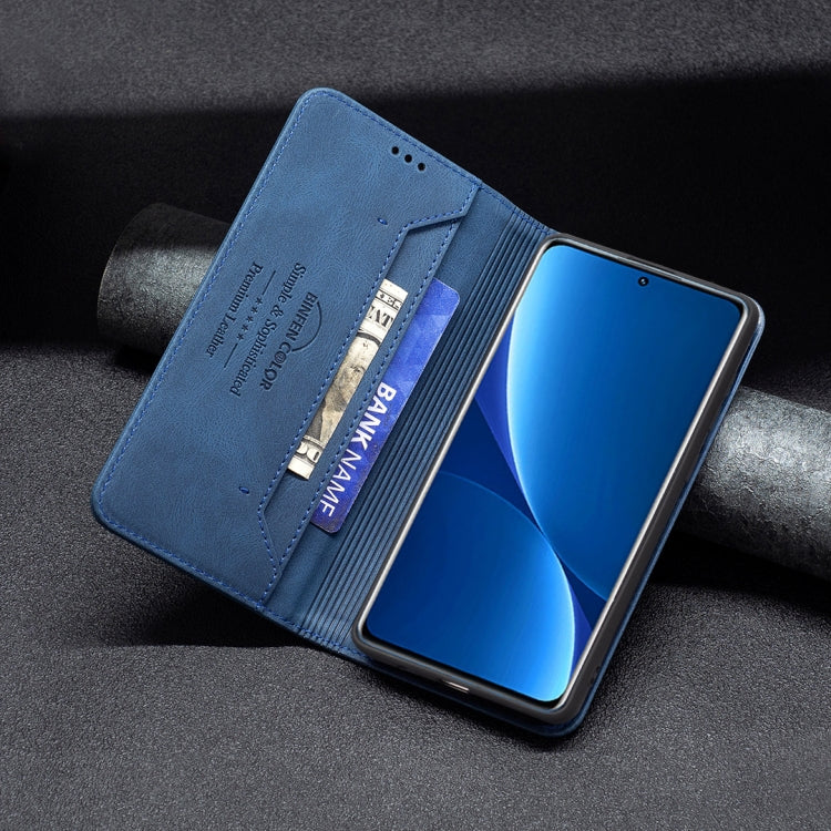 For Xiaomi 12 Pro Magnetic RFID Blocking Anti-Theft Leather Phone Case