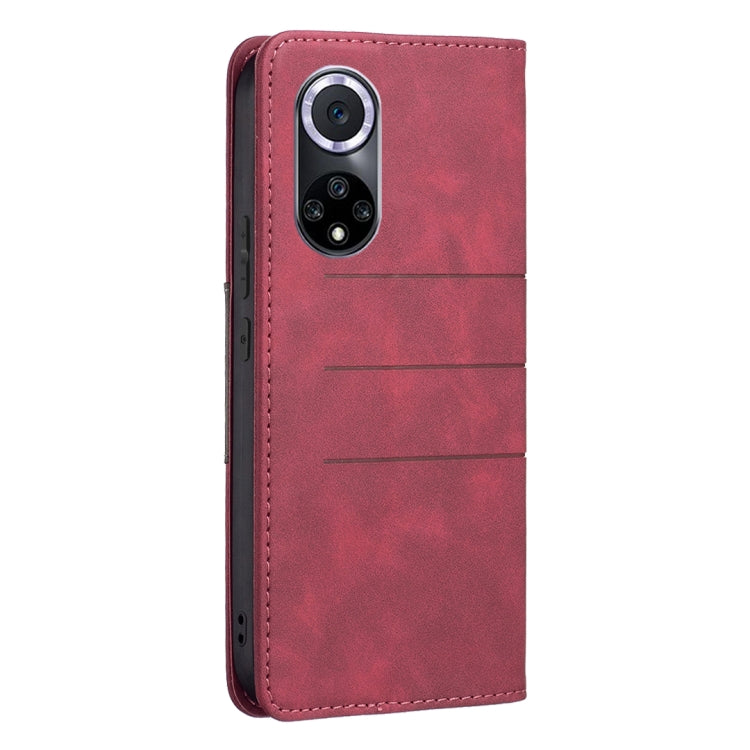 For Honor 50 / Huawei nova 9 Magnetic Splicing Leather Phone Case