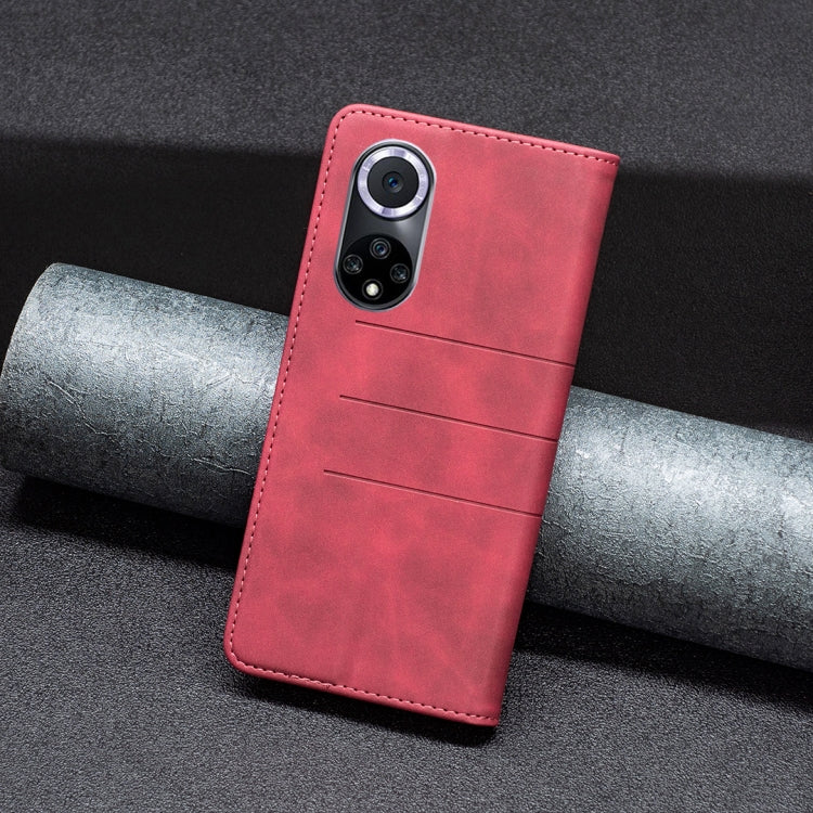 For Honor 50 / Huawei nova 9 Magnetic Splicing Leather Phone Case