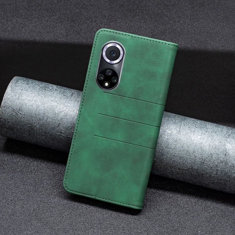 For Honor 50 / Huawei nova 9 Magnetic Splicing Leather Phone Case