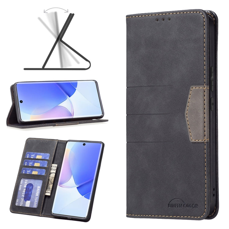 For Honor 50 / Huawei nova 9 Magnetic Splicing Leather Phone Case