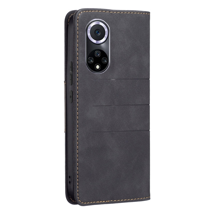 For Honor 50 / Huawei nova 9 Magnetic Splicing Leather Phone Case