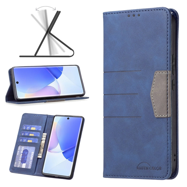For Honor 50 / Huawei nova 9 Magnetic Splicing Leather Phone Case