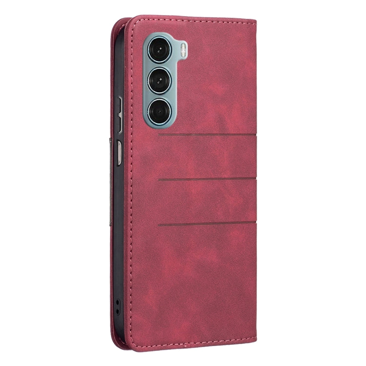 For Motorola Moto G200 5G / Edge S30 5G Magnetic Splicing Leather Phone Case