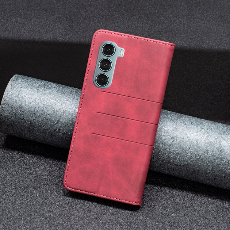 For Motorola Moto G200 5G / Edge S30 5G Magnetic Splicing Leather Phone Case