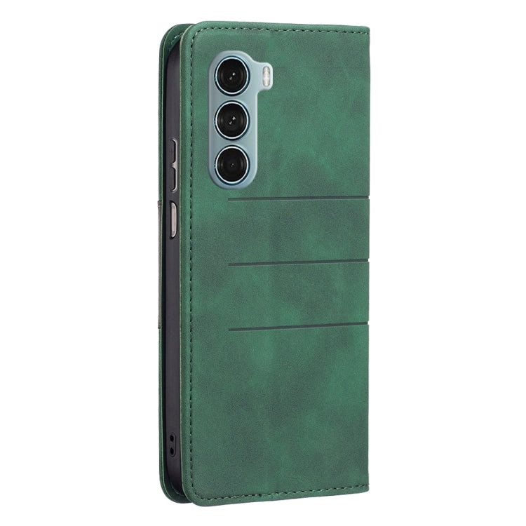 For Motorola Moto G200 5G / Edge S30 5G Magnetic Splicing Leather Phone Case