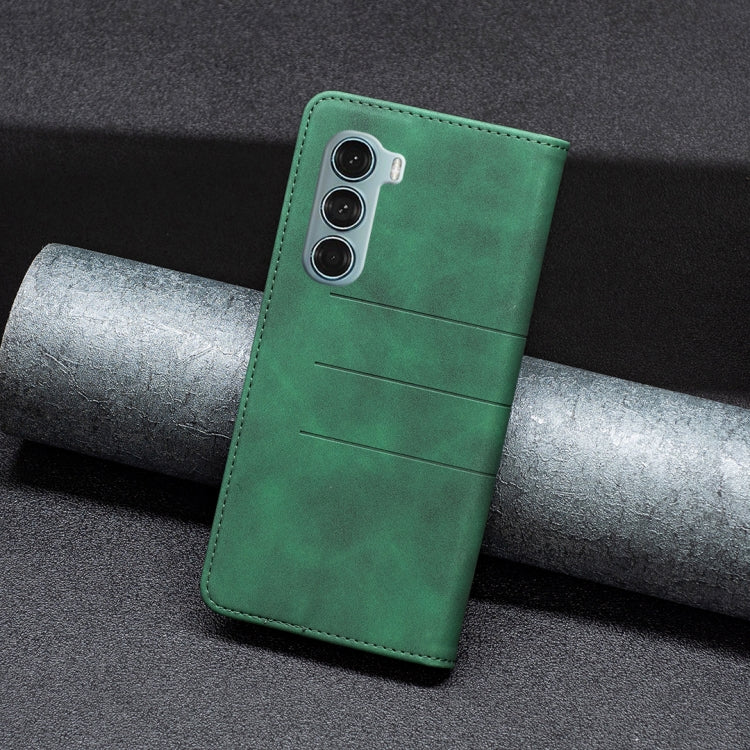 For Motorola Moto G200 5G / Edge S30 5G Magnetic Splicing Leather Phone Case