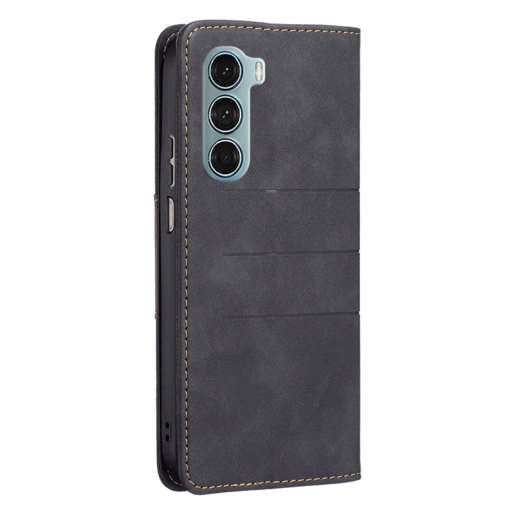 For Motorola Moto G200 5G / Edge S30 5G Magnetic Splicing Leather Phone Case