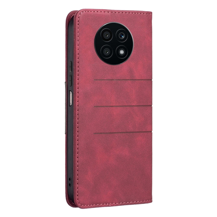 For Honor X20 Magnetic Splicing Leather Phone Case