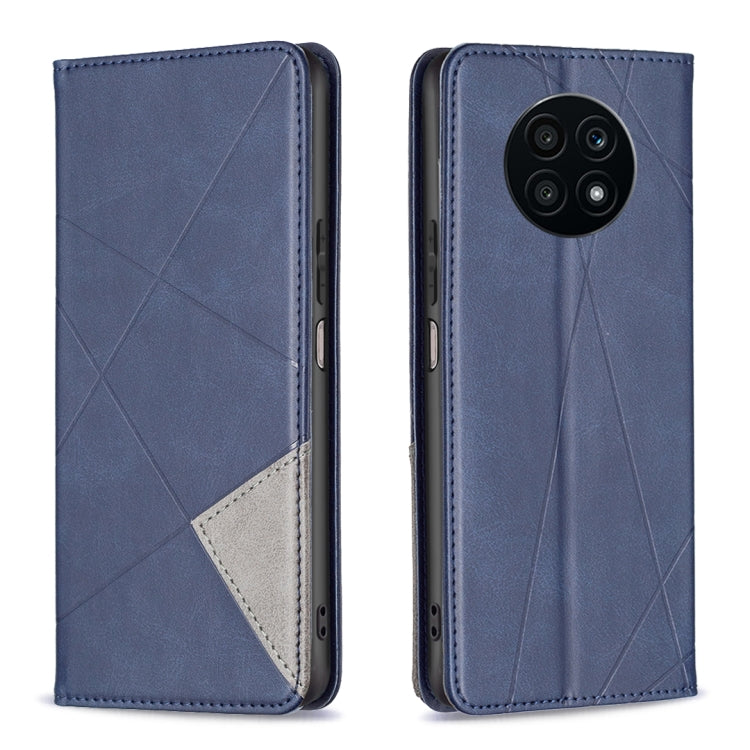 For Honor X20 Prismatic Invisible Magnetic Leather Phone Case
