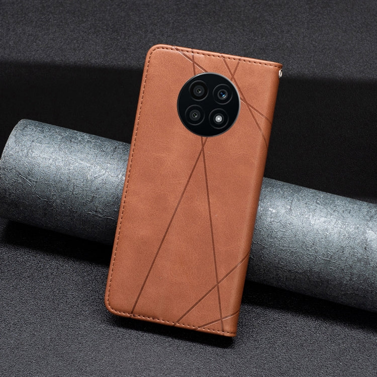 For Honor X20 Prismatic Invisible Magnetic Leather Phone Case
