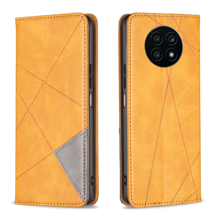 For Honor X20 Prismatic Invisible Magnetic Leather Phone Case