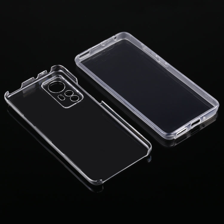 For Xiaomi 12 PC+TPU Ultra-Thin Double-Sided Transparent Phone Case