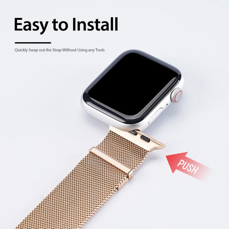 DUX DUCIS Milanese Watchband For Apple Watch Series 7 4