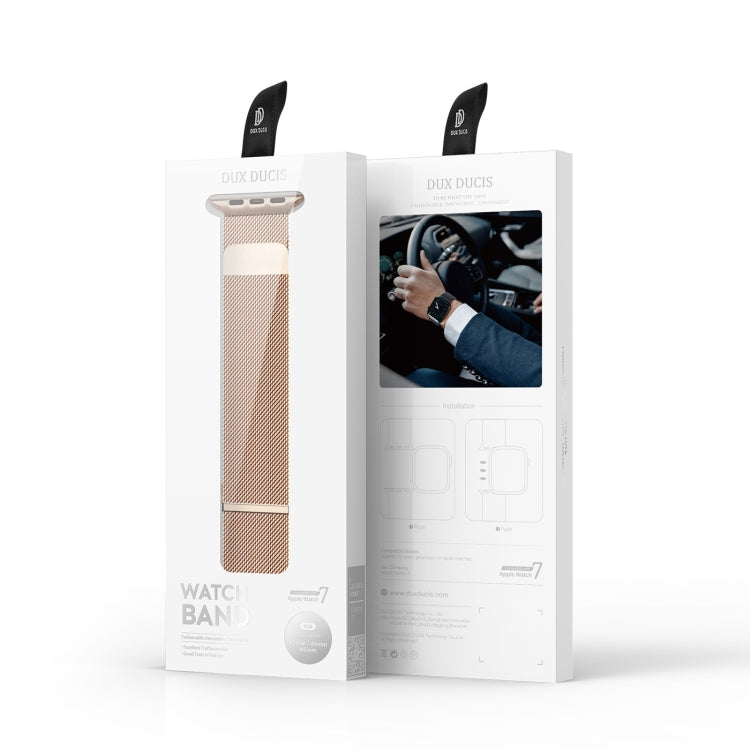 DUX DUCIS Milanese Watchband For Apple Watch Series 7 4