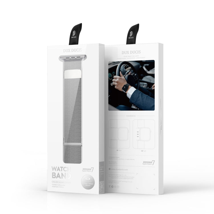 DUX DUCIS Milanese Watchband For Apple Watch Series 7 4