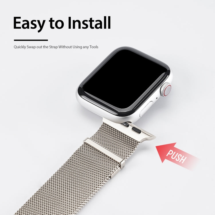 DUX DUCIS Milanese Watchband For Apple Watch Series 7 4