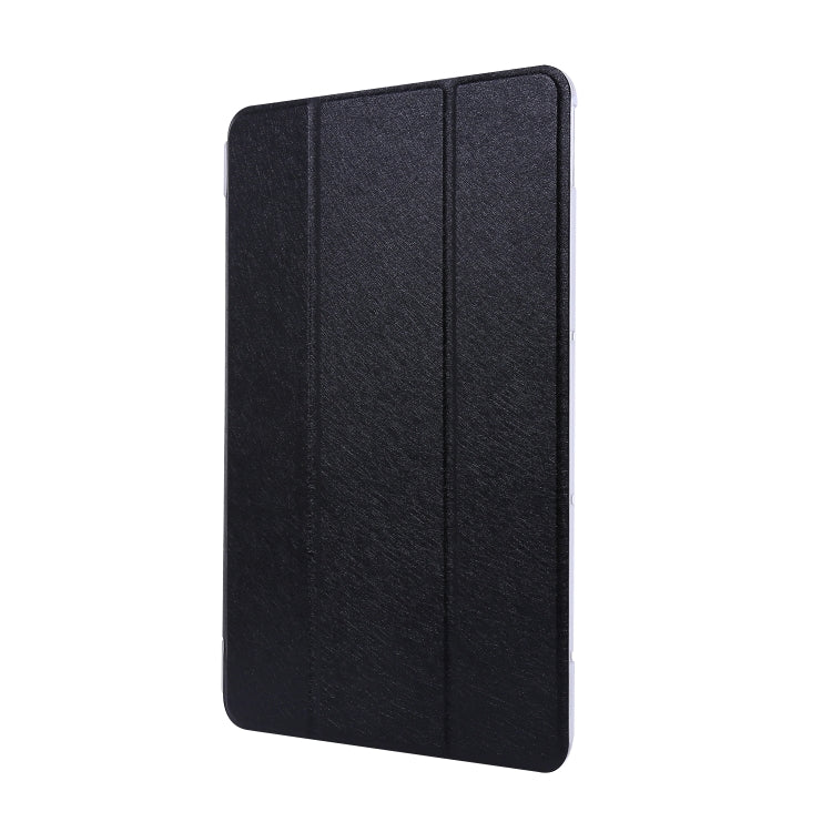 For Huawei MatePad Pro 10.8 inch Silk Texture Horizontal Flip Leather Case with Three-folding Holder