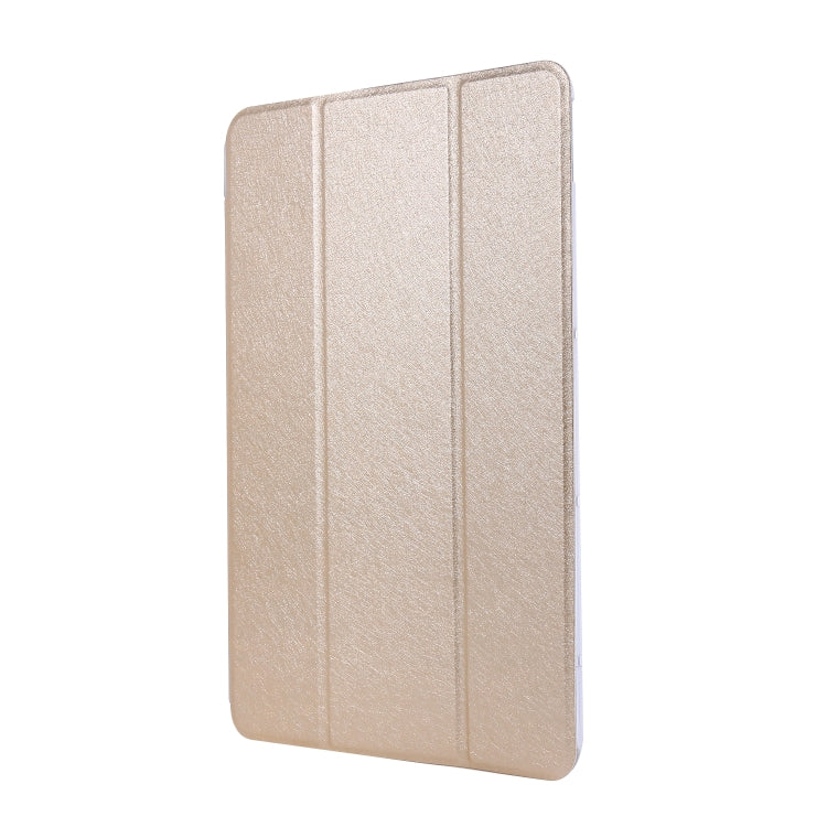 For Huawei MatePad Pro 10.8 inch Silk Texture Horizontal Flip Leather Case with Three-folding Holder
