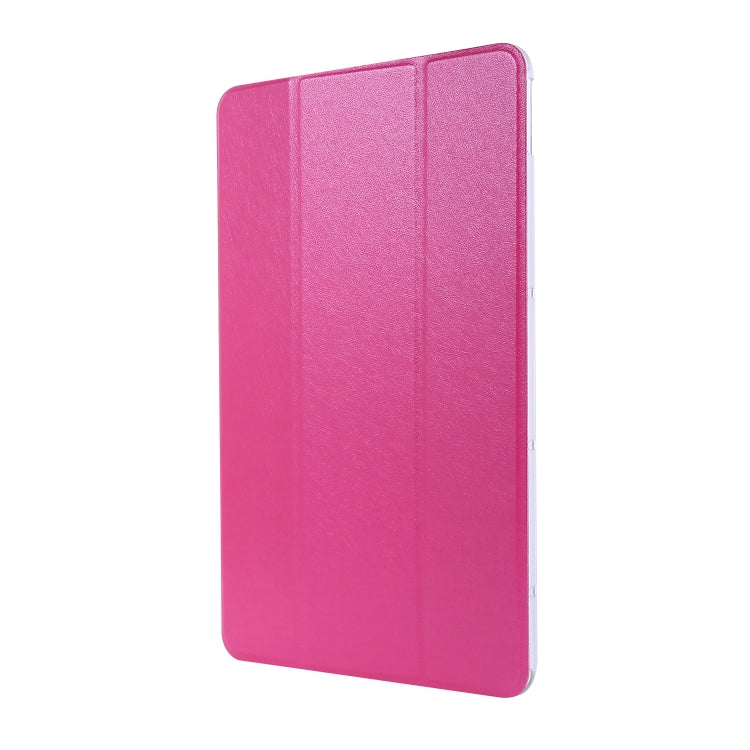 For Huawei MatePad Pro 10.8 inch Silk Texture Horizontal Flip Leather Case with Three-folding Holder