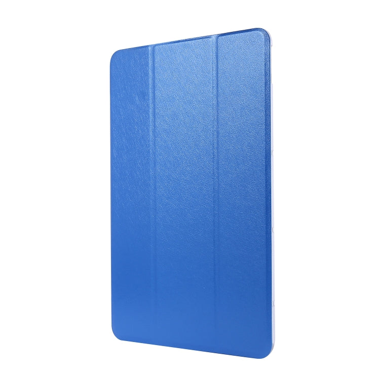 For Huawei MatePad Pro 10.8 inch Silk Texture Horizontal Flip Leather Case with Three-folding Holder