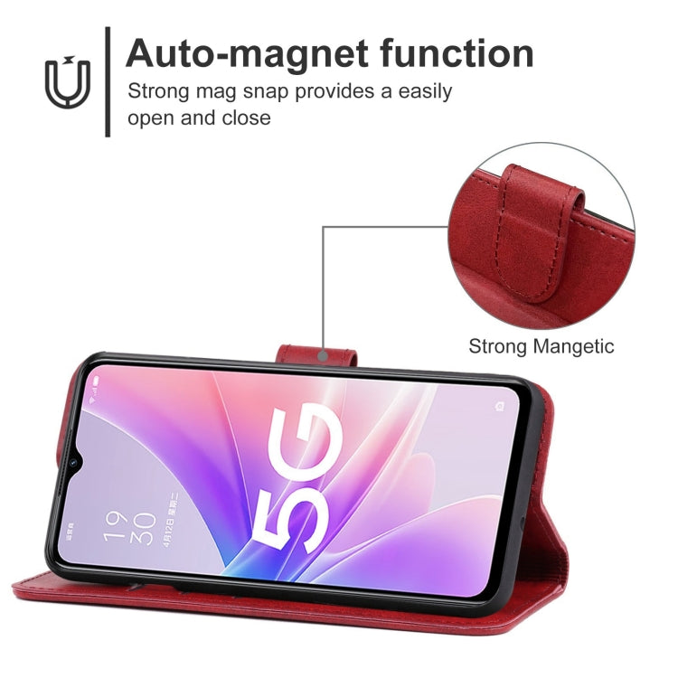 For OPPO A57 5G Leather Phone Case