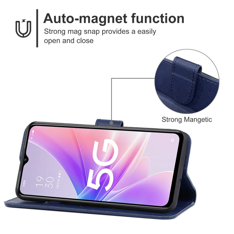 For OPPO A57 5G Leather Phone Case