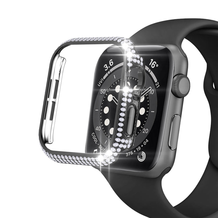 Hollowed Diamond PC Watch Case For Apple Watch Series 6&SE&5&4 44mm