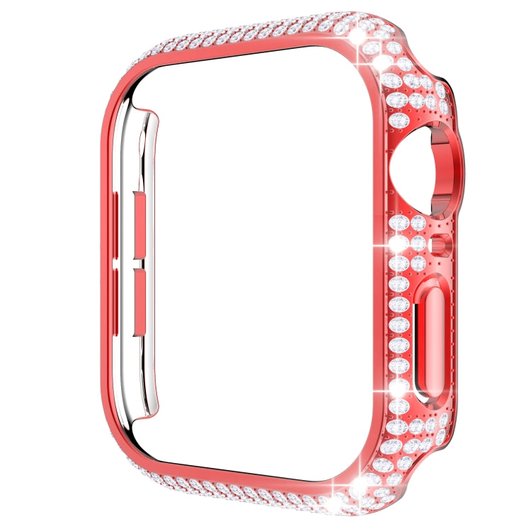 Hollowed Diamond PC Watch Case For Apple Watch Series 6&SE&5&4 44mm